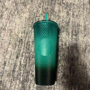 Starbucks Waxberry Green Ombre Studded Tumbler